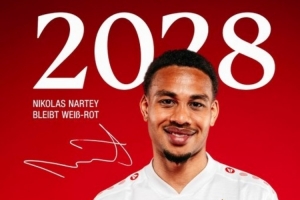 官方:斯圖加特與26歲中場納爾泰續約至2028年配圖